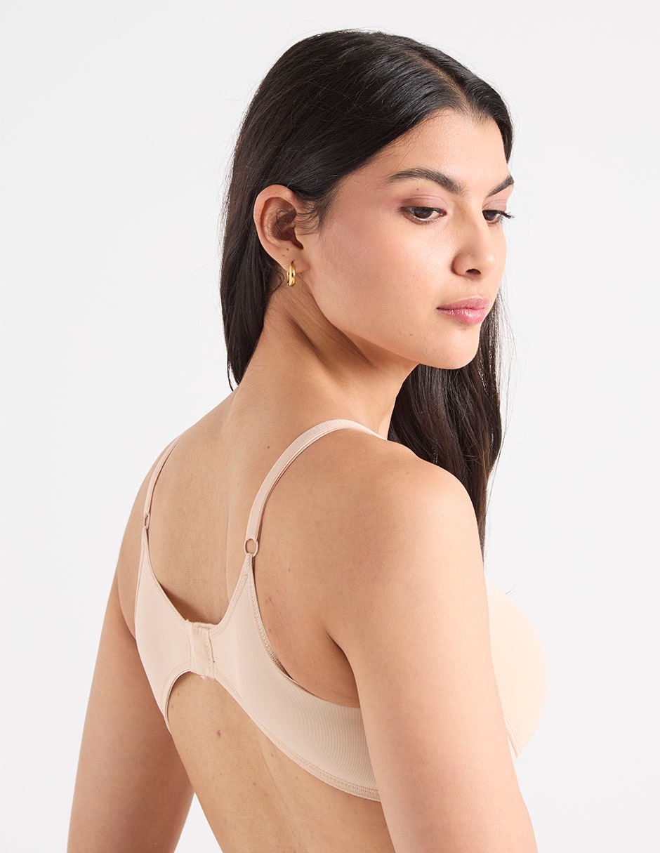 T-shirt bra con copa para mujer 3