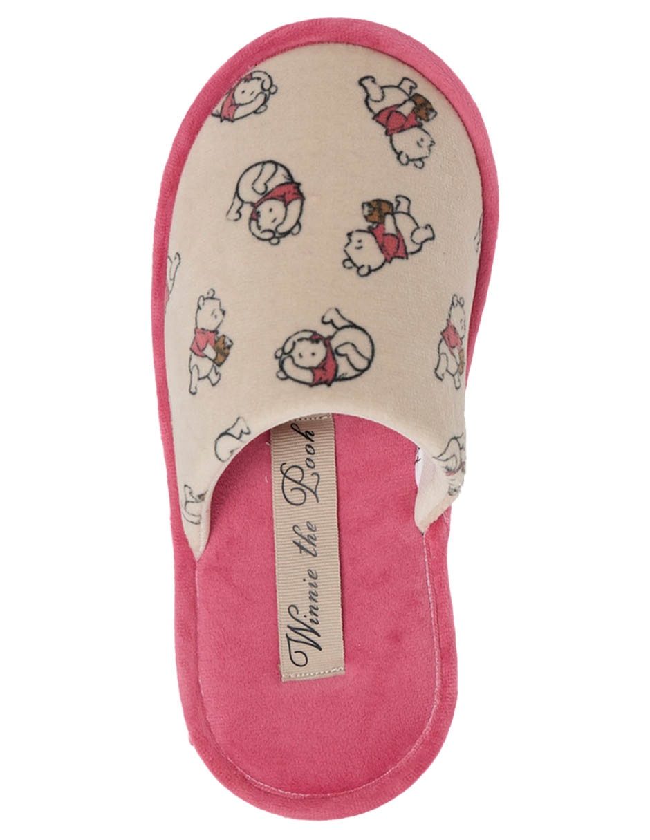 Pantufla licencias pooh "para mujer"