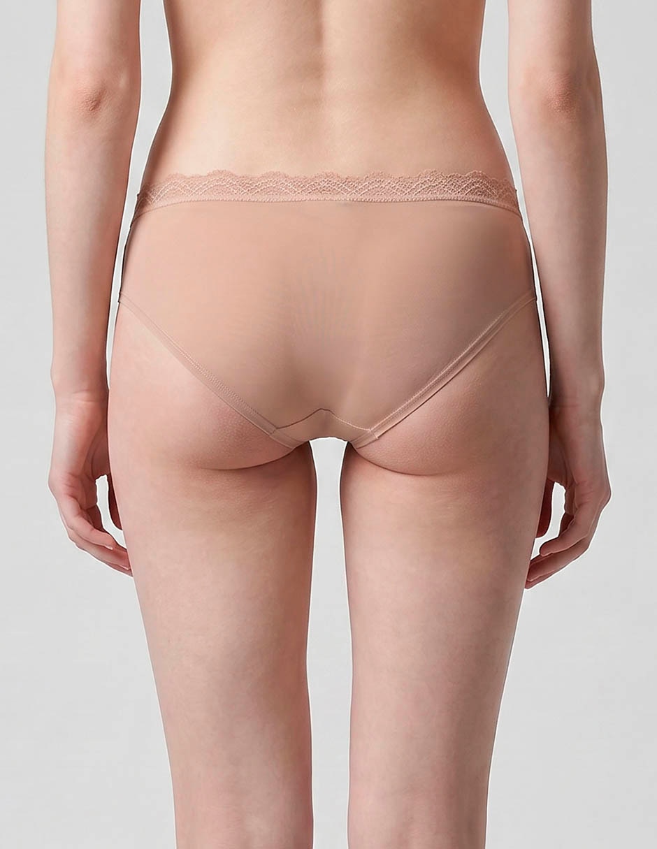 Hipster De Poliamida Y Elastano Para Mujer 2