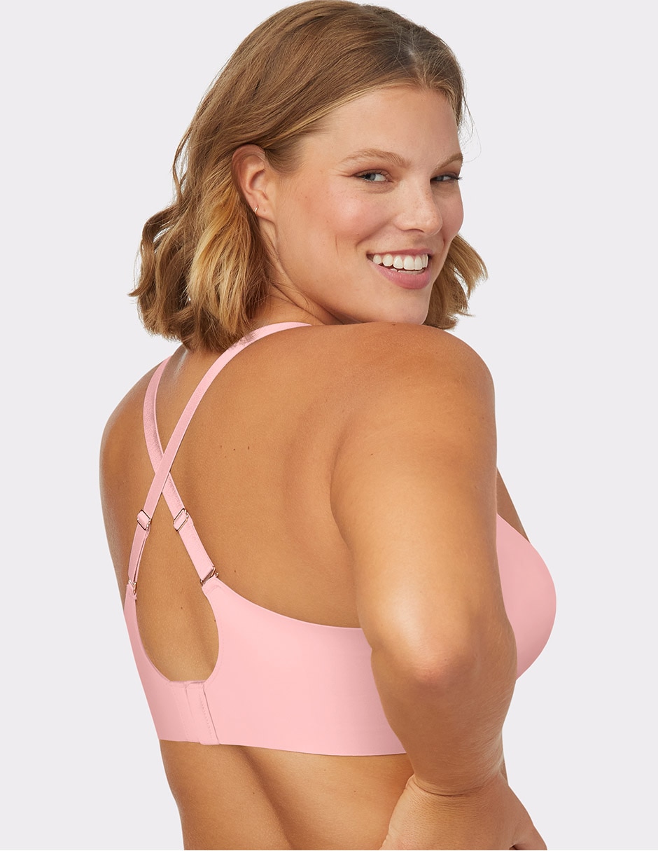 Brassiere escote profundo copa push up para mujer 4