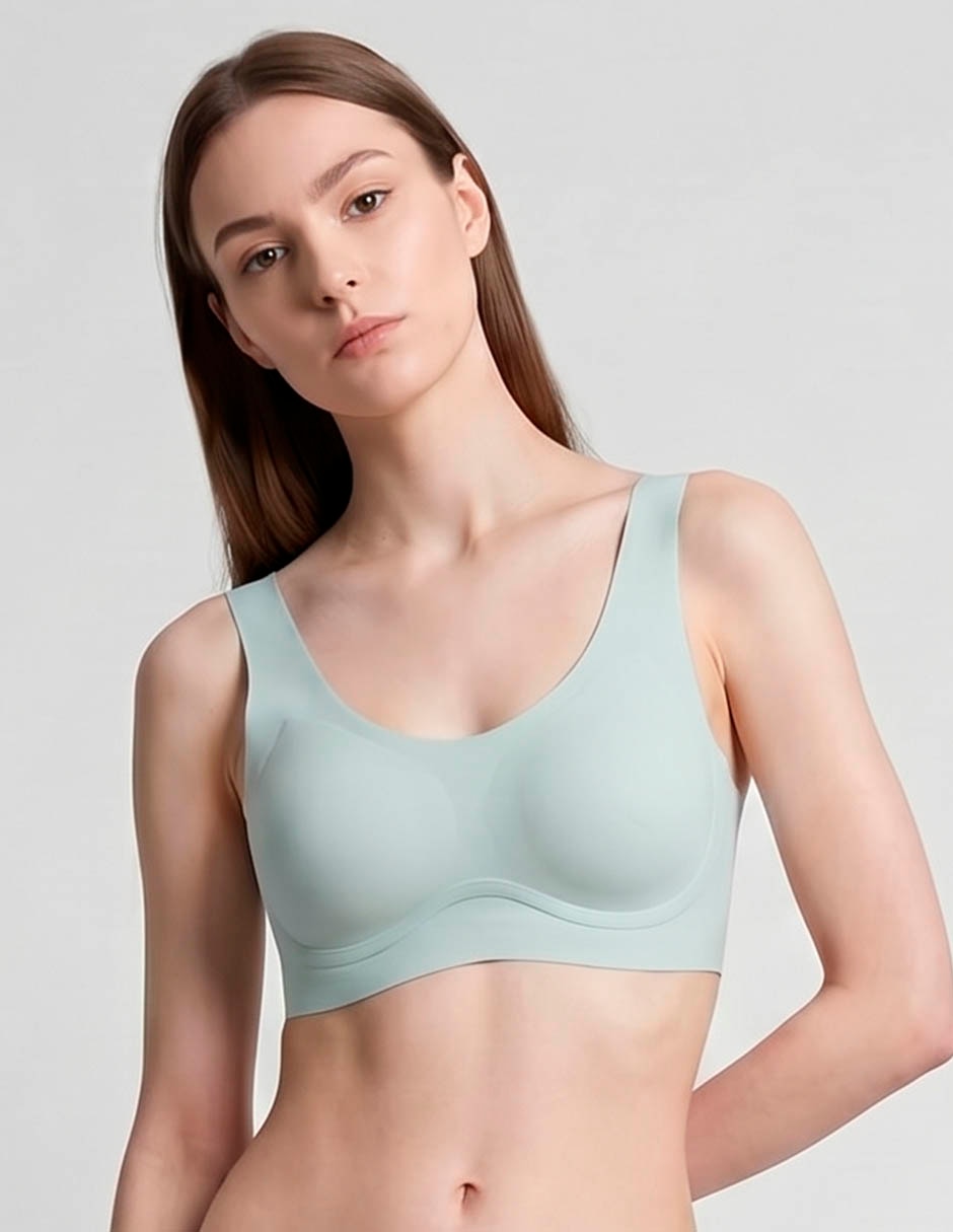 Brassiere deportivo con copa seamless para mujer Brassiere deportivo con copa seamless para mujer
