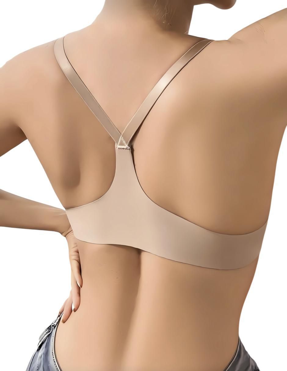 Brassiere corrector media copa seamless para mujer