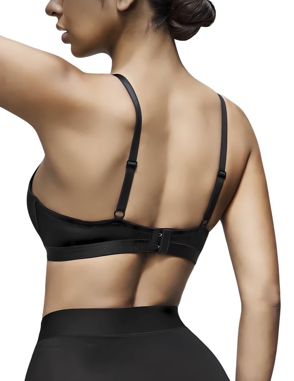 Brassiere media copa seamless para mujer 4