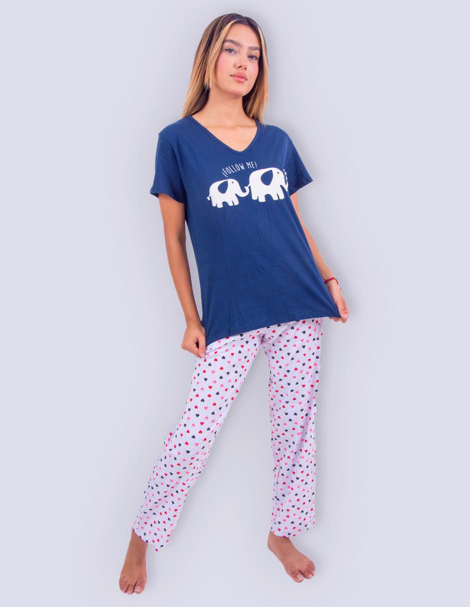Conjunto pijama Twins para mujer