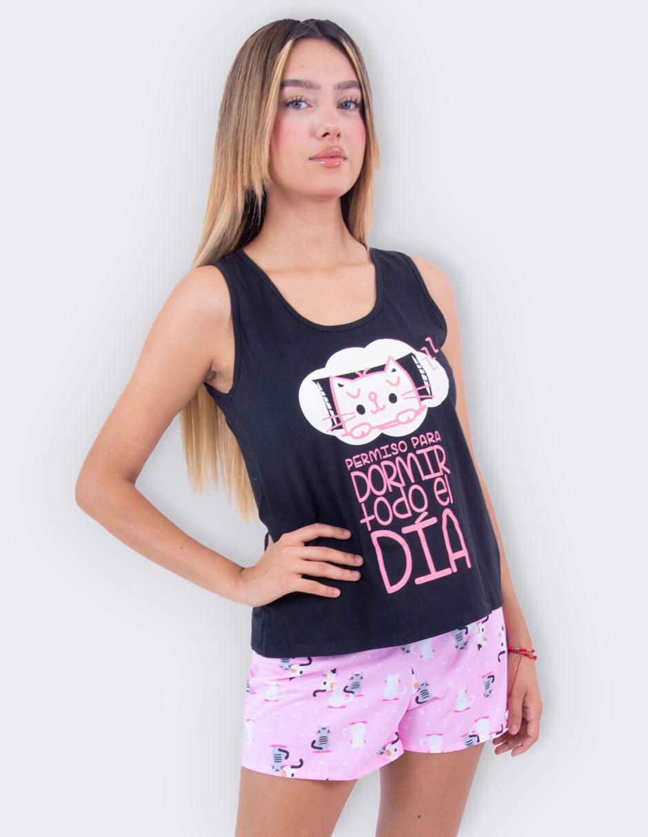 Conjunto pijama Twins para mujer