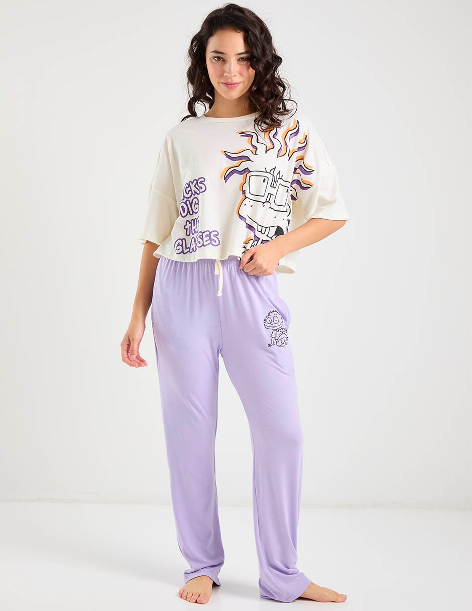 Conjunto pijama Rugrats Carlitos para mujer 2