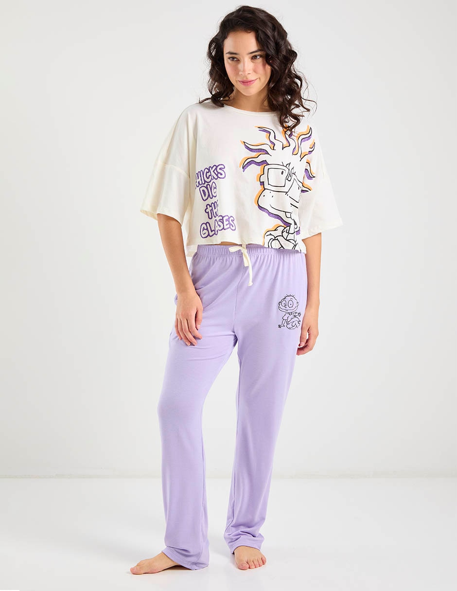 Conjunto pijama Rugrats Carlitos para mujer 3
