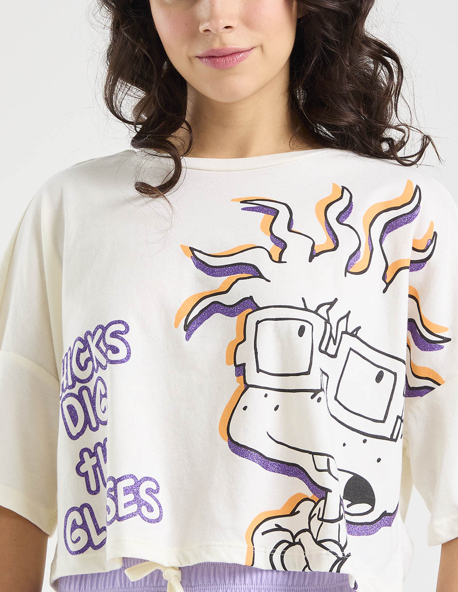 Conjunto pijama Rugrats Carlitos para mujer 4