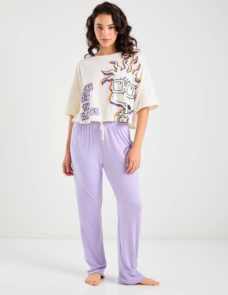 Conjunto pijama Rugrats Carlitos para mujer Conjunto pijama Rugrats Carlitos para mujer