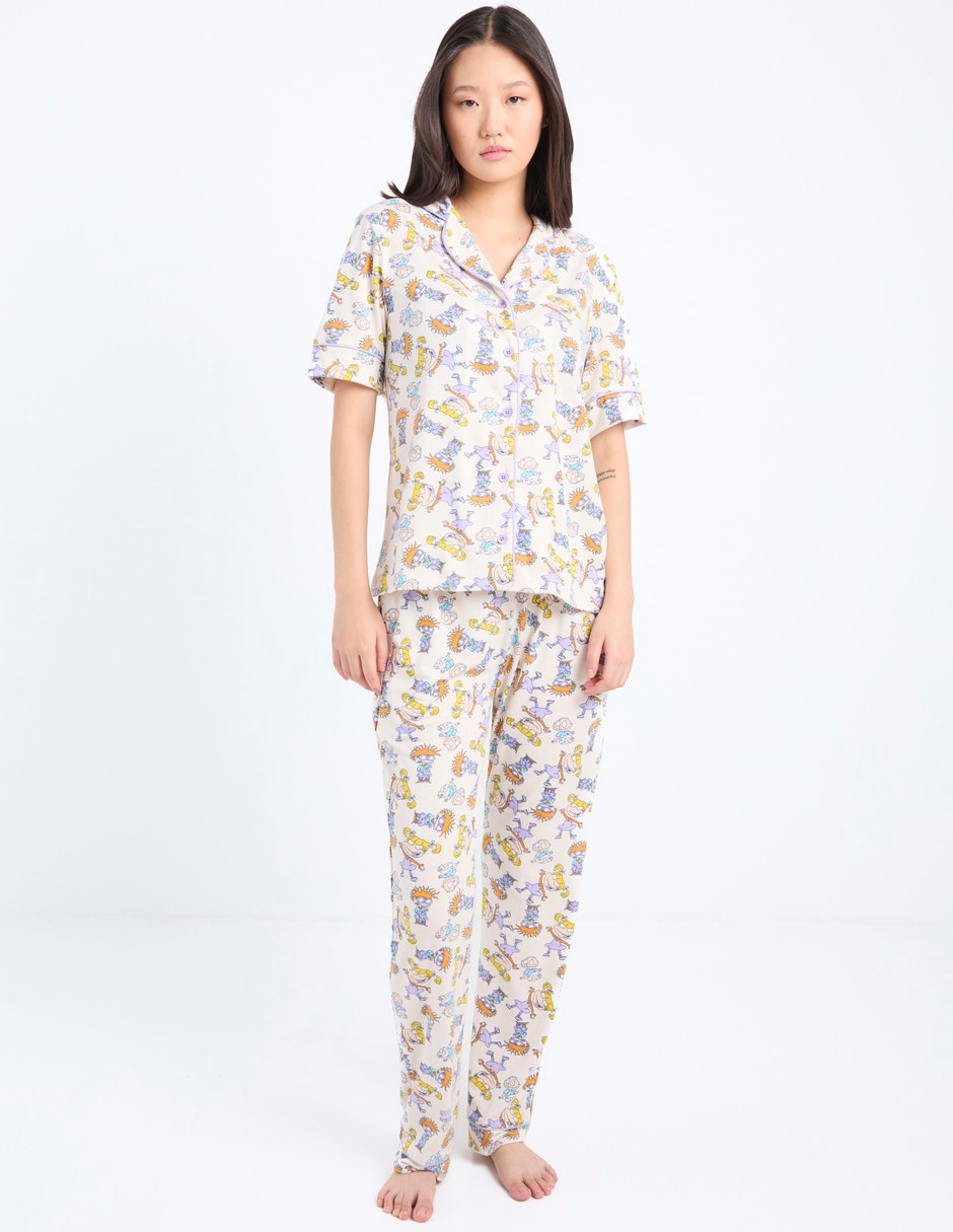 "conjunto pijama" licencias rugrats full rugrats "para mujer"