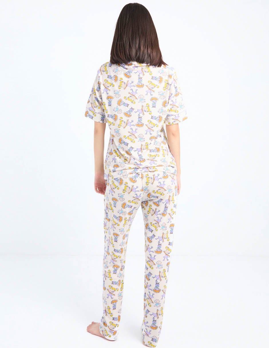 "conjunto pijama" licencias rugrats full rugrats "para mujer"
