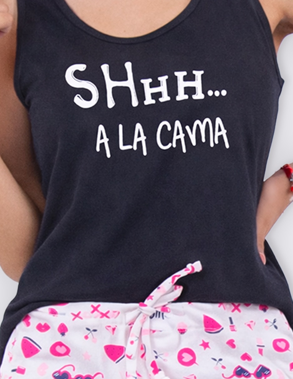 Conjunto pijama Twins para mujer