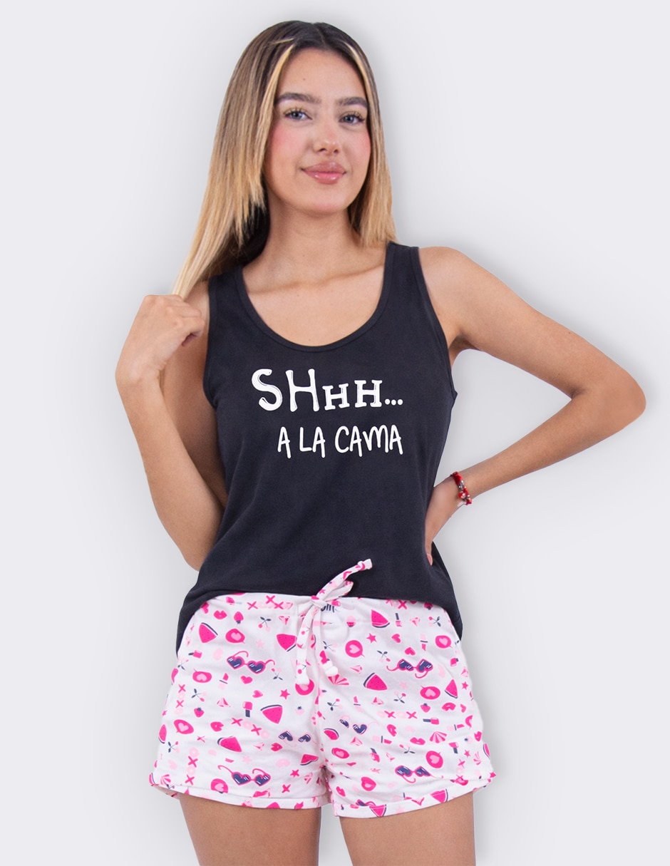Conjunto pijama Twins para mujer