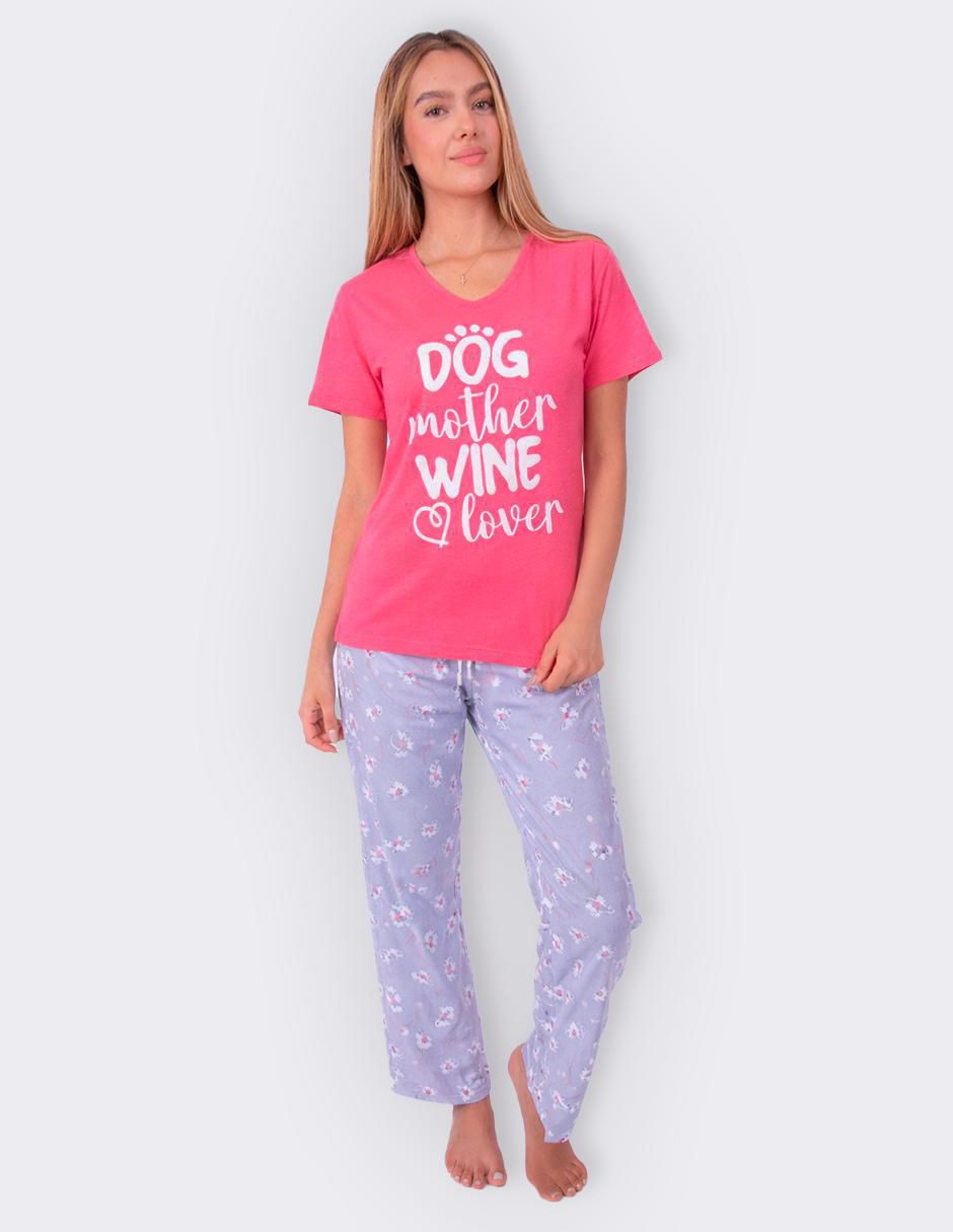"conjunto pijama" twins sin colección no aplica "para mujer"
