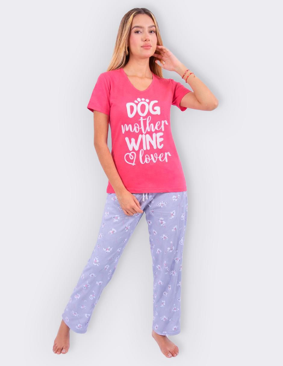 "conjunto pijama" twins sin colección no aplica "para mujer"