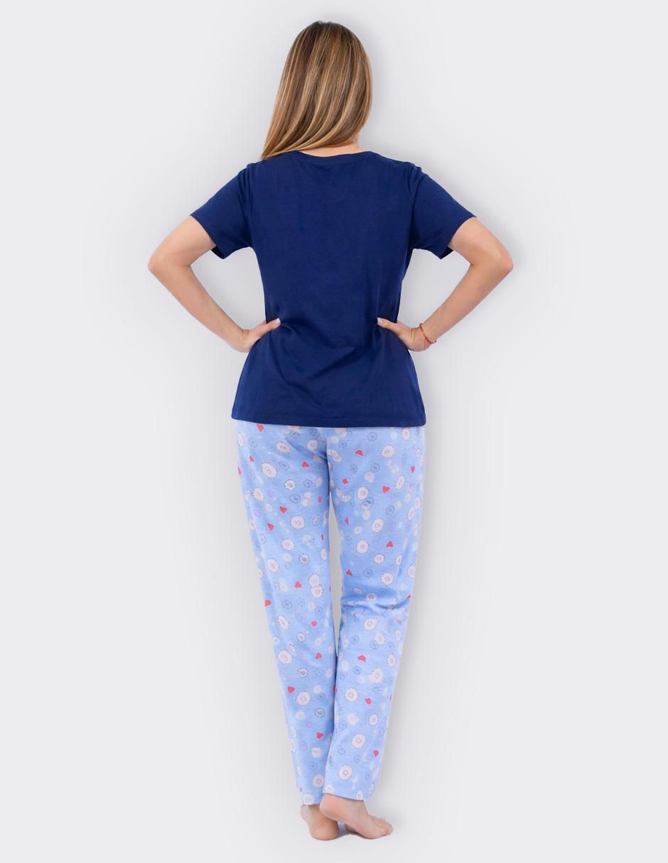 "conjunto pijama" twins sin colección no aplica "para mujer"