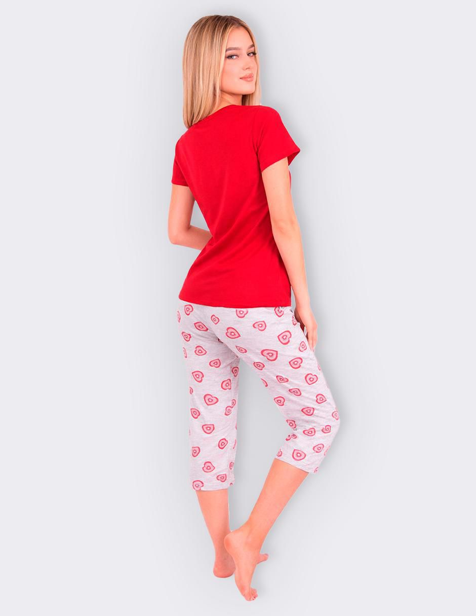 "conjunto pijama" twins sin colección no aplica "para mujer"