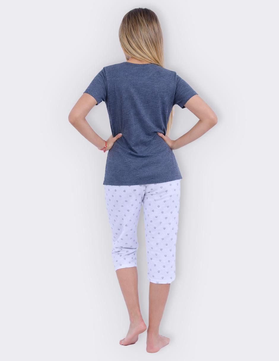 "conjunto pijama" twins sin colección no aplica "para mujer"