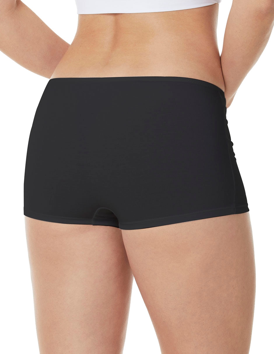 B—xer de algod—n y elastano para mujer 4