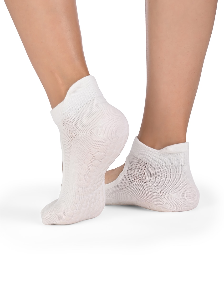Protector de pie antiderrapante myst de algodón para mujer