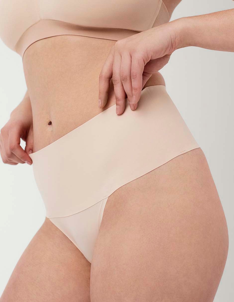 Panty faja spanx con compresión control de abdomen para mujer