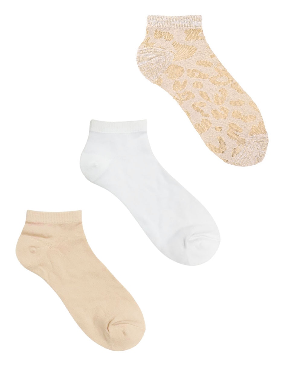 Set de calcetín para mujer 3 pares Set de calcetín para mujer 3 pares
