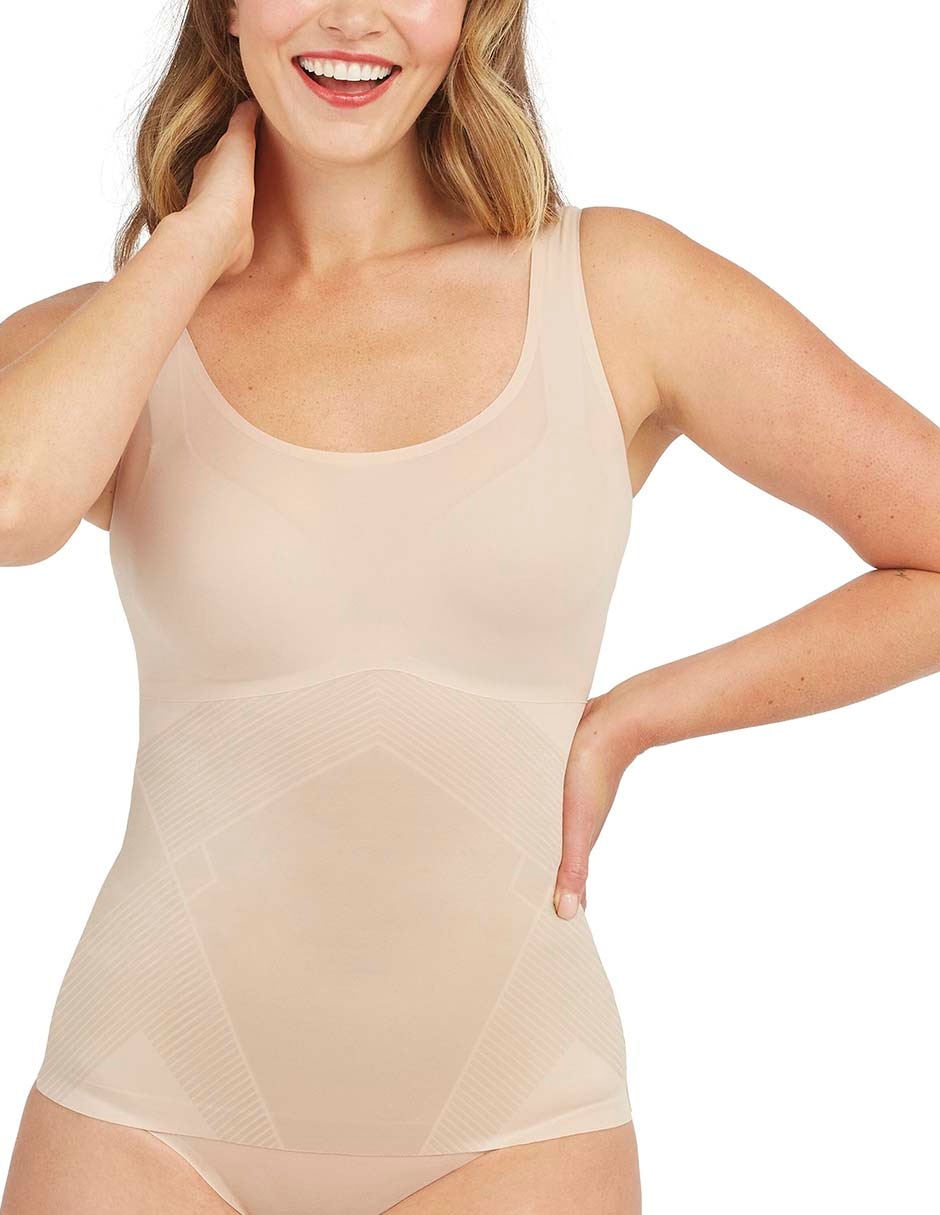 Camiseta tipo faja con compresión control de abdomen para mujer Camiseta tipo faja con compresión control de abdomen para mujer