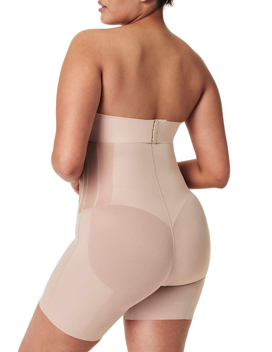 Faja tipo short spanx con compresión control de abdomen para mujer