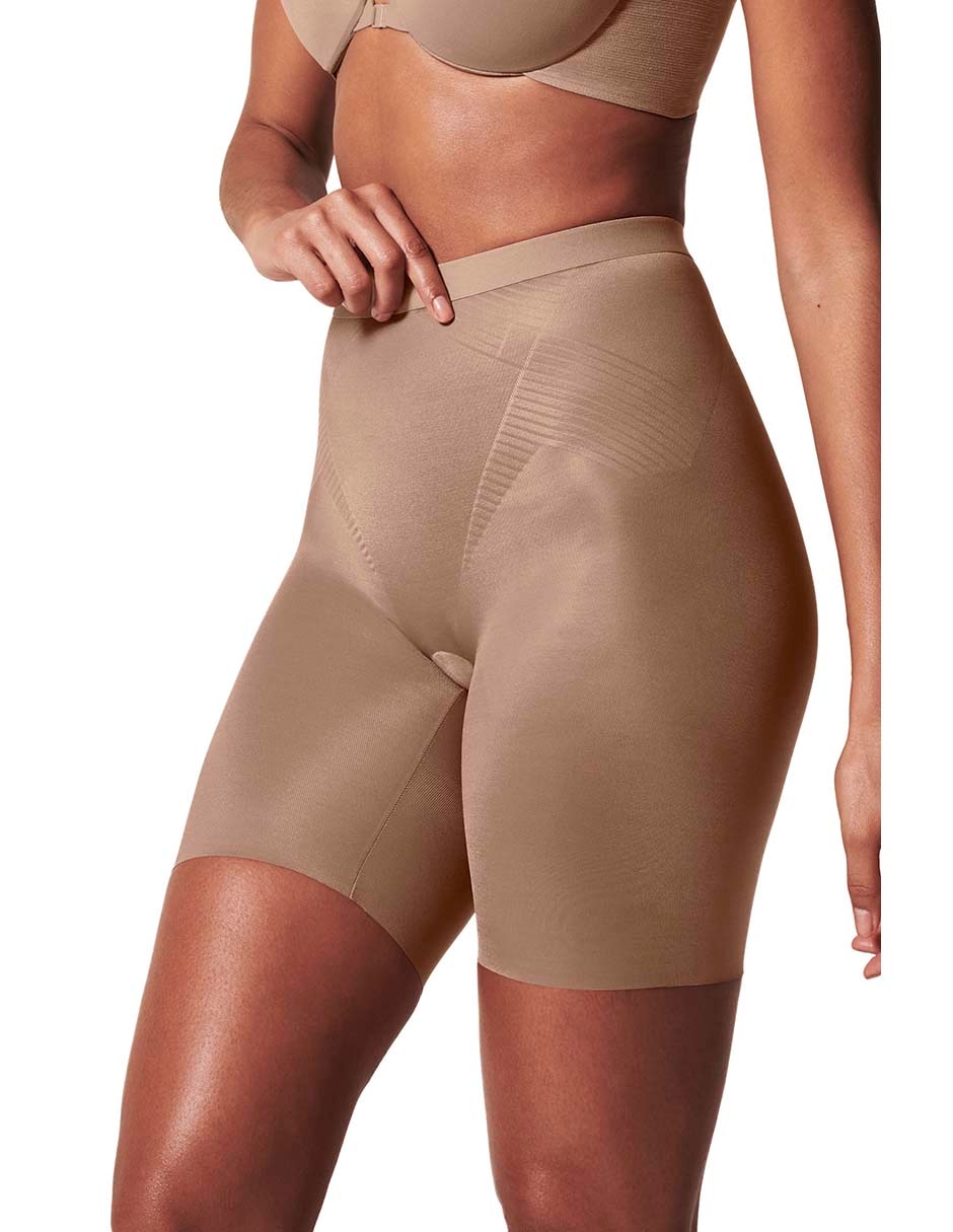 Faja moldeadora reductora spanx con compresión control de abdomen para mujer
