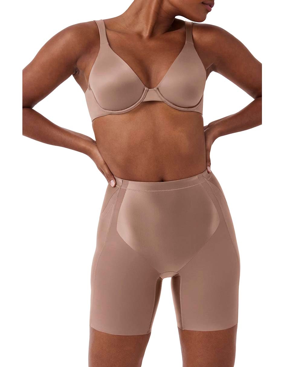 Faja moldeadora reductora spanx con compresión control de abdomen para mujer