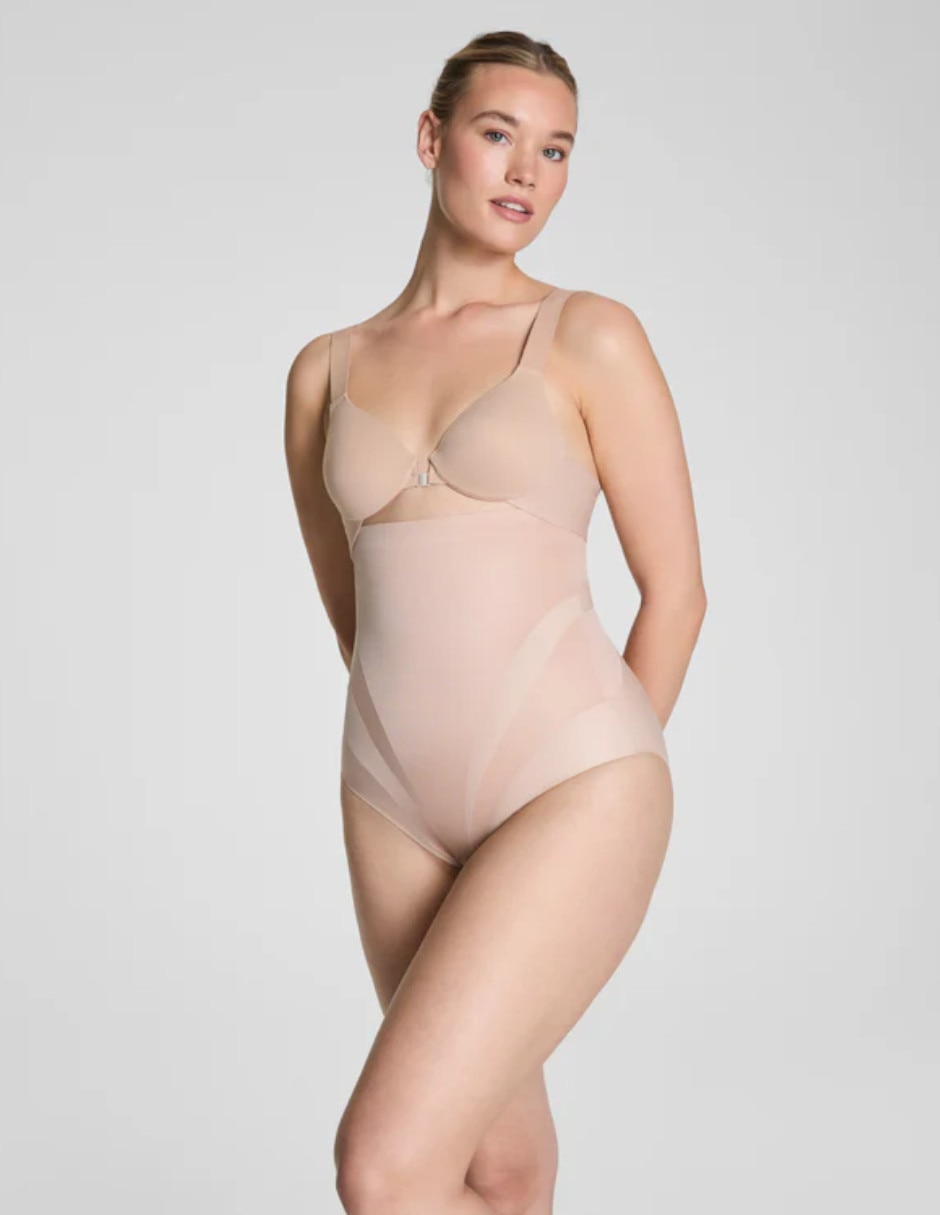 Faja tipo panty SPANX con compresión Control de abdomen para Mujer Faja tipo panty SPANX con compresión Control de abdomen para Mujer
