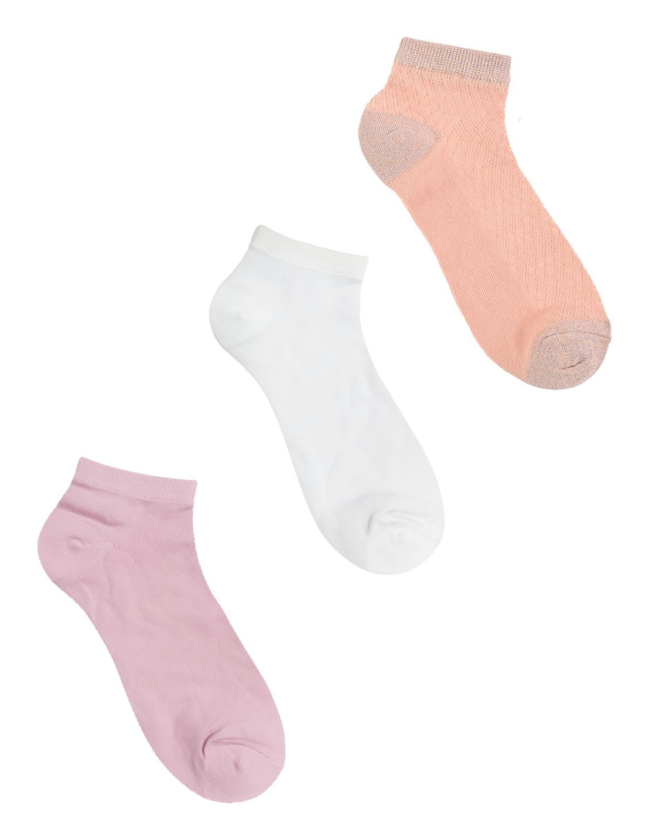 Set calcetín para mujer 3 pares Set calcetín para mujer 3 pares