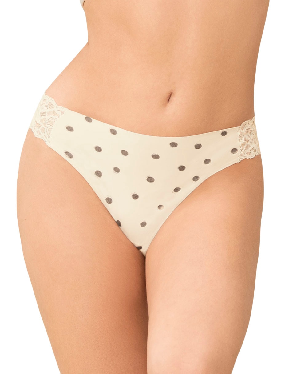 Brasileña de poliamida y elastano para mujer
