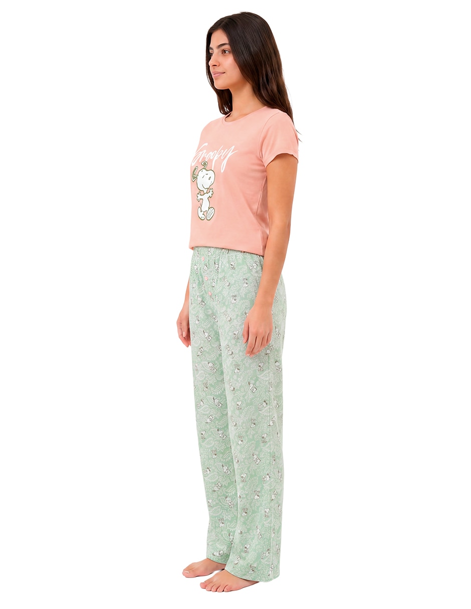 Conjunto pijama snoopy para mujer 5