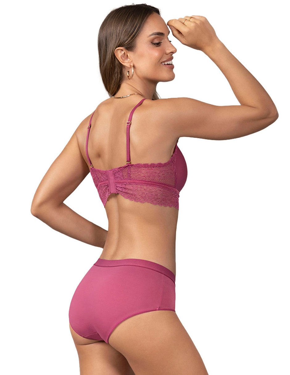 Hipster de poliamida y elastano para mujer 4