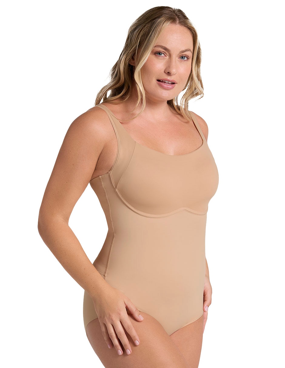 Faja body leonisa con compresión control de abdomen para mujer