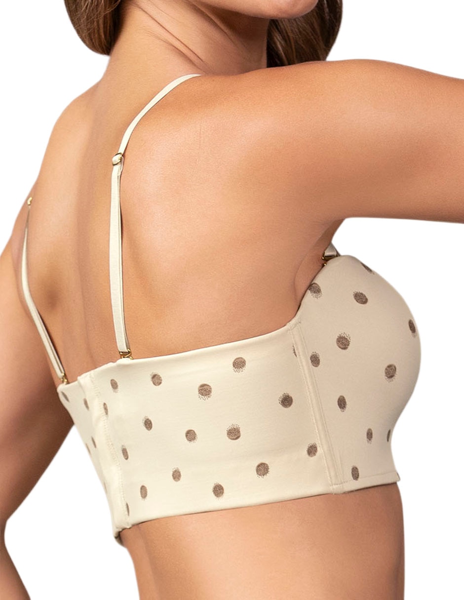 Brassiere/set brassiere strapless leonisa copa preformada para mujer