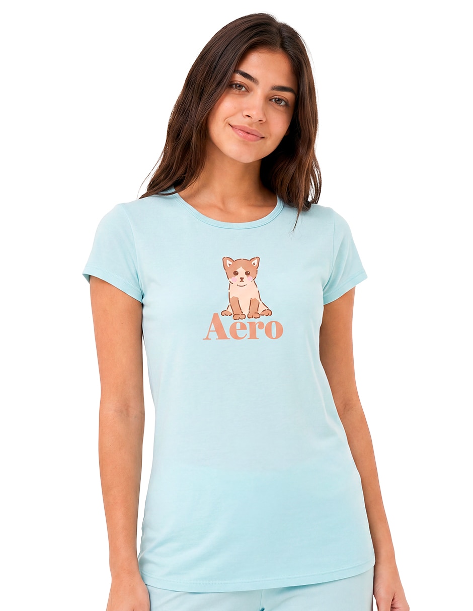 Conjunto pijama perros y gatos para mujer 3