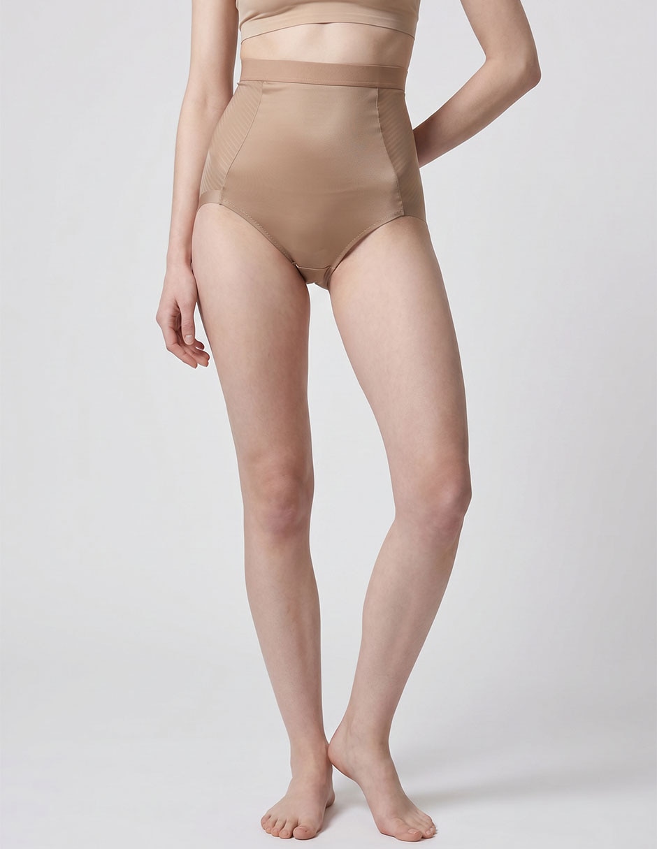 Faja tipo panty con compresión control de abdomen para mujer
