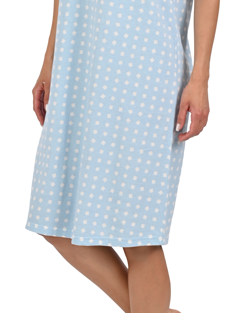 Camison estampado floral de algodón 5
