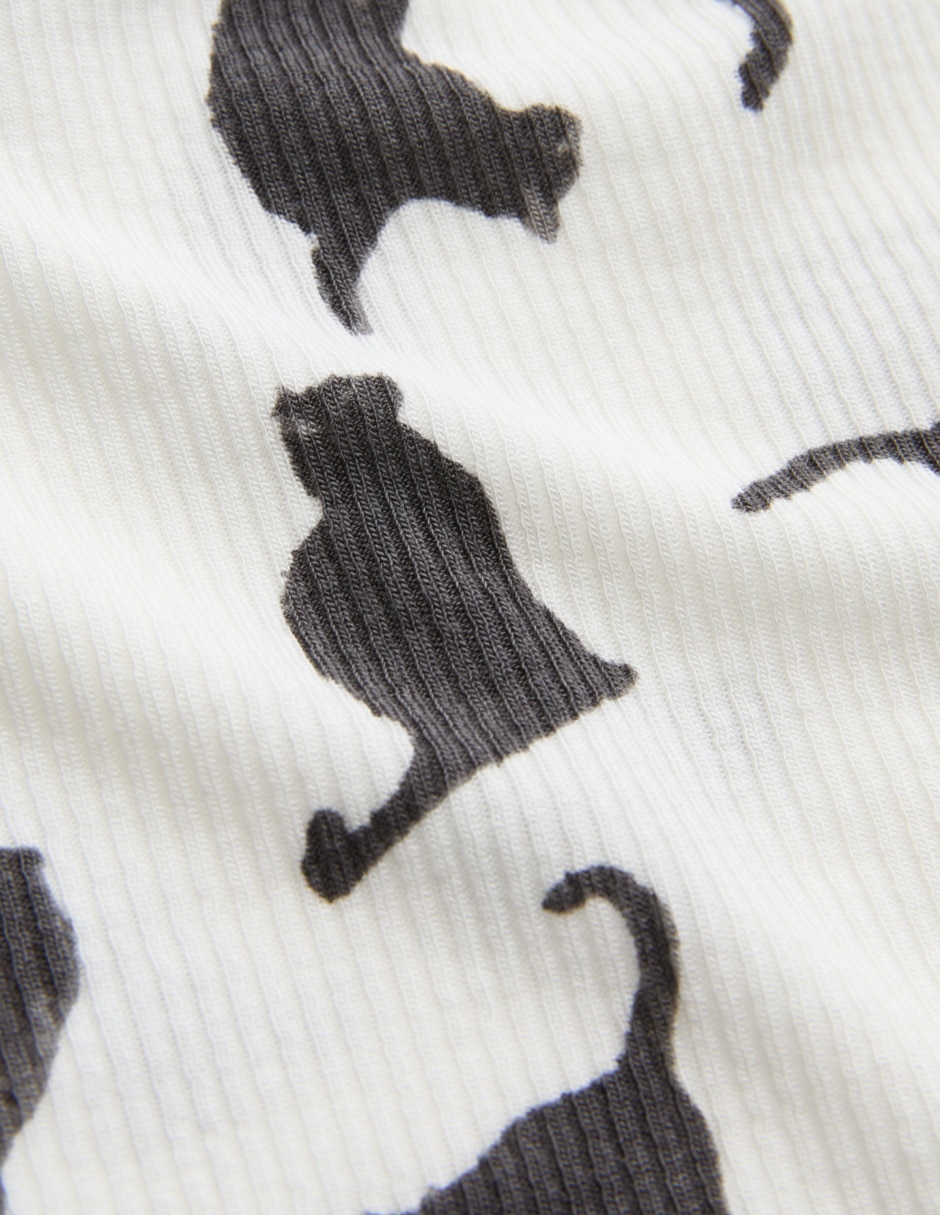 Playera pijama estampado para mujer 3