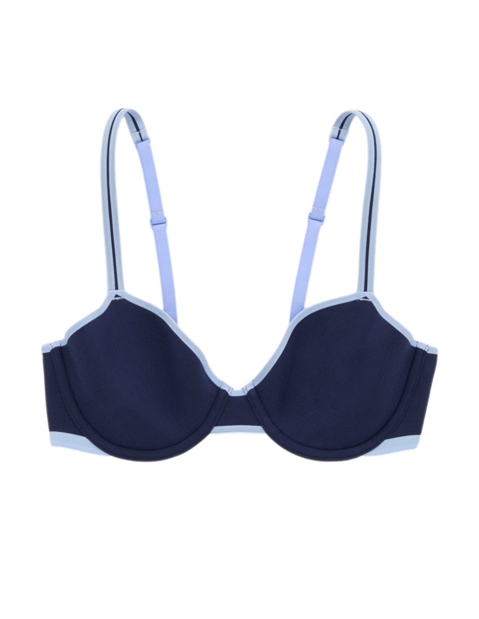 Brassiere escote profundo con copapara mujer