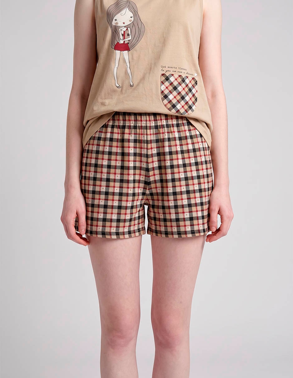 Conjunto pijama Mango y Merengue para mujer 4