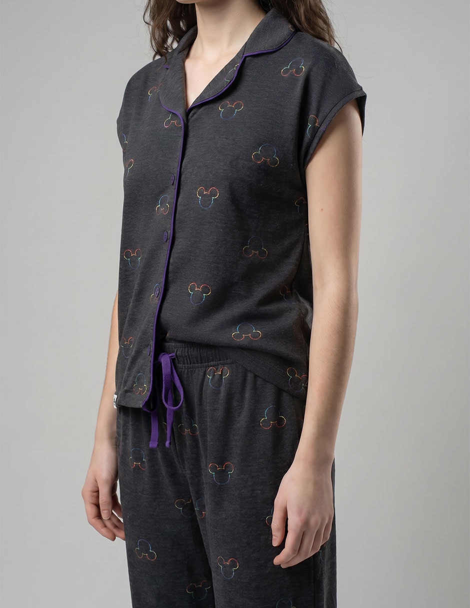 Conjunto pijama Mickey Mouse para mujer 3