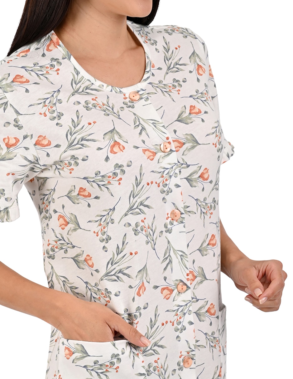 Bata de dormir gina chezzani para mujer 4