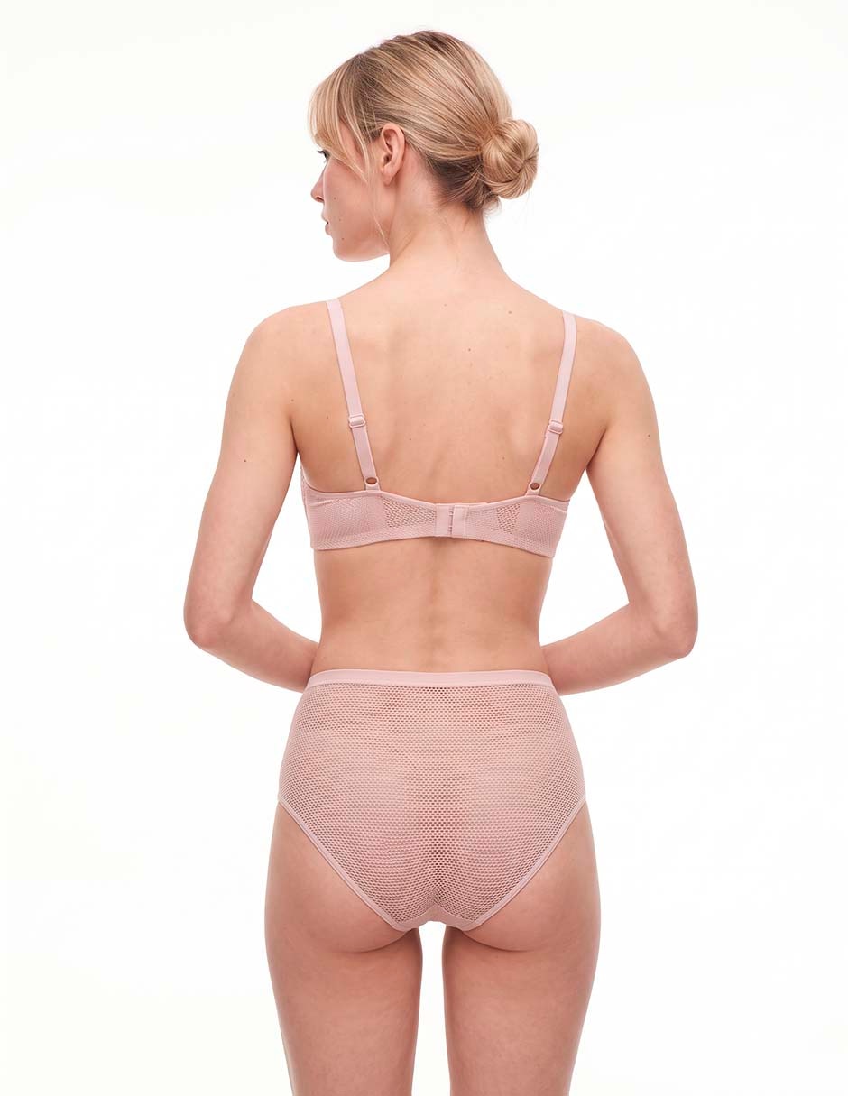Brassiere demi warners con copa para mujer 4