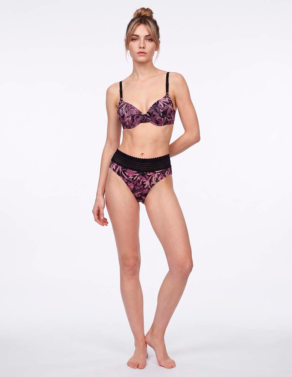 Brassiere demi Warners copa preformada para mujer 2
