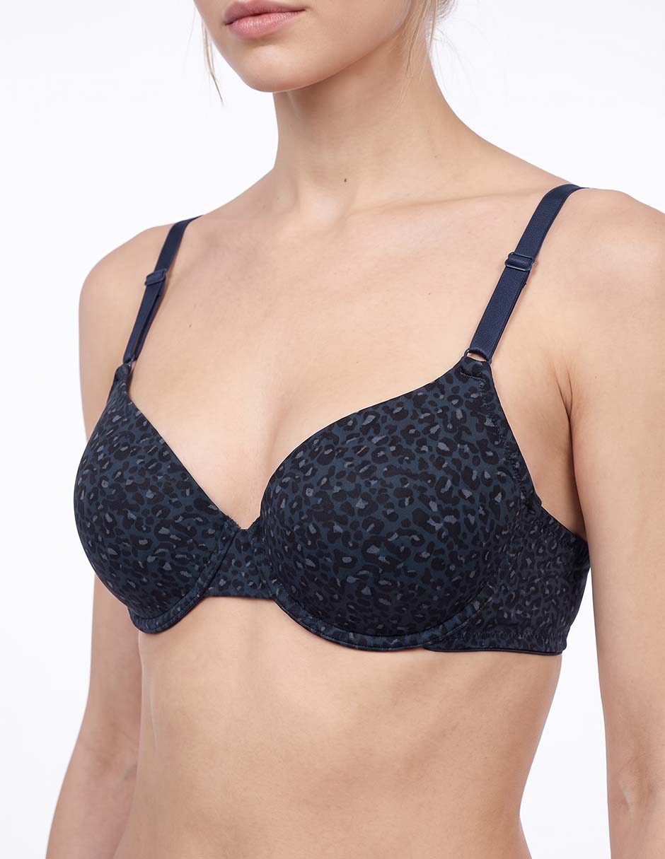 Brassiere demi warners copa preformada para mujer 2