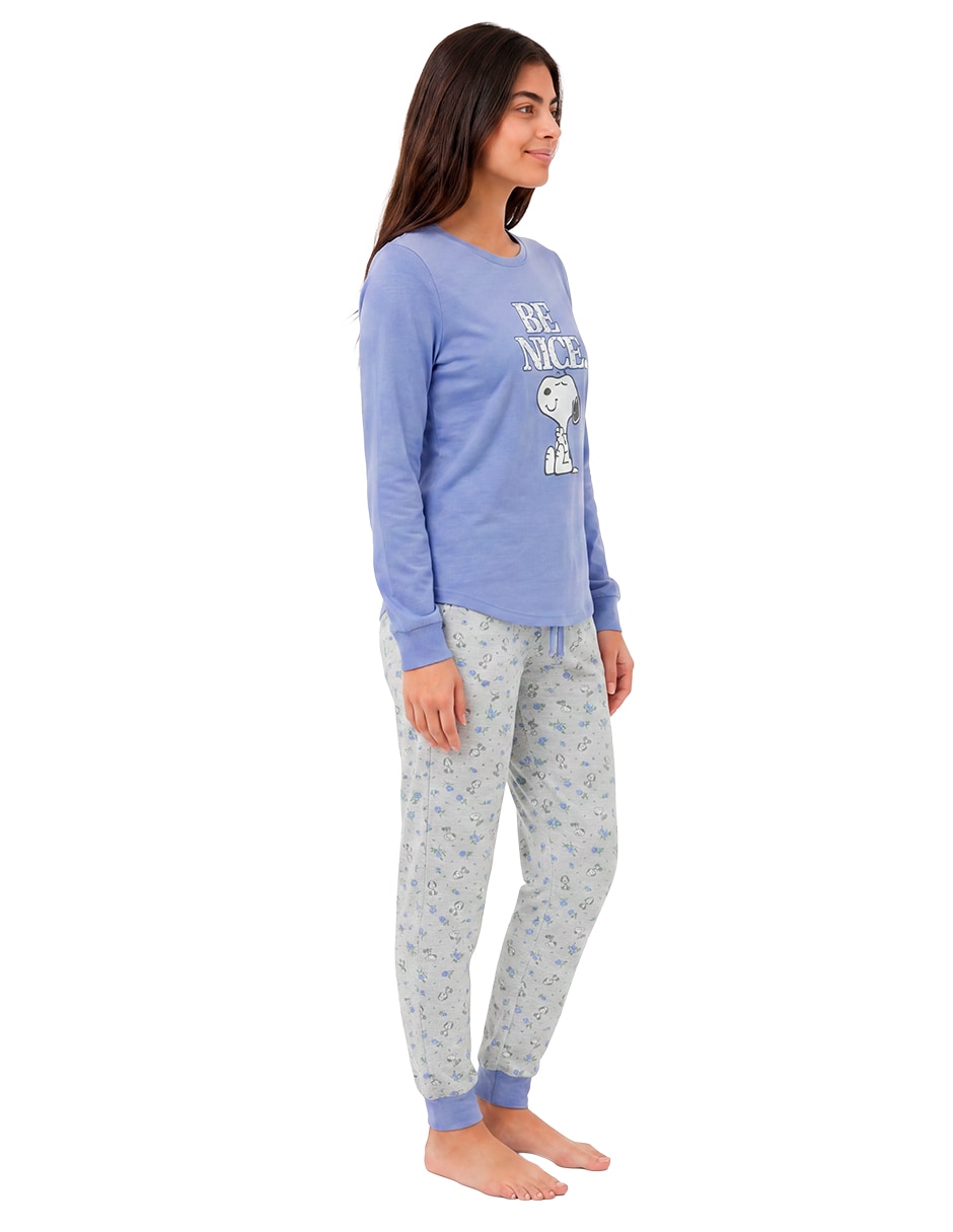 Conjunto pijama snoopy para mujer 2