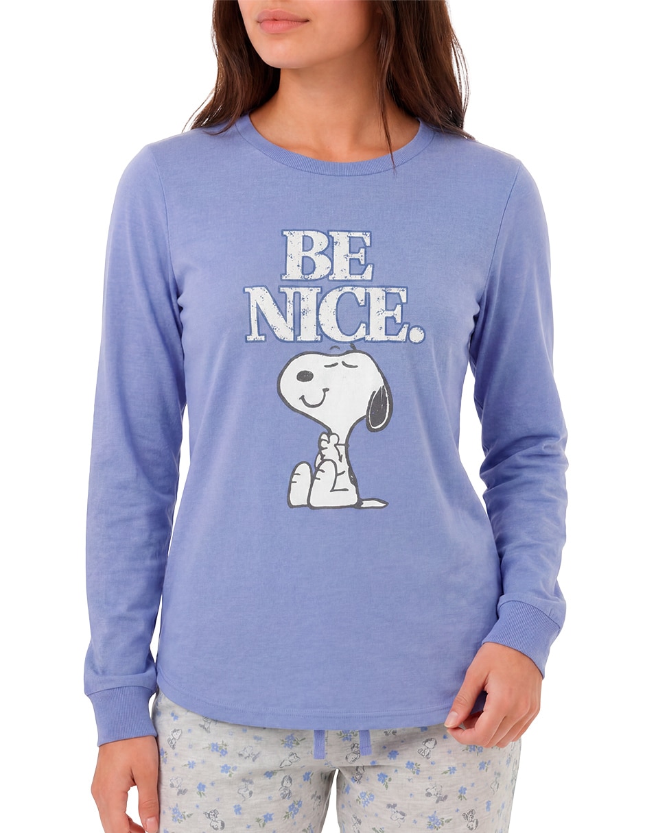 Conjunto pijama snoopy para mujer 3